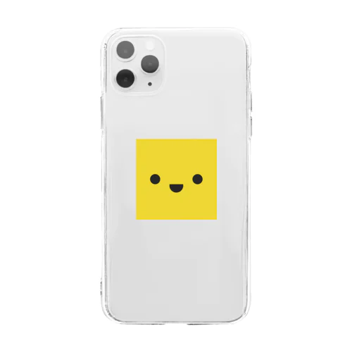 きいろいやつ Soft Clear Smartphone Case