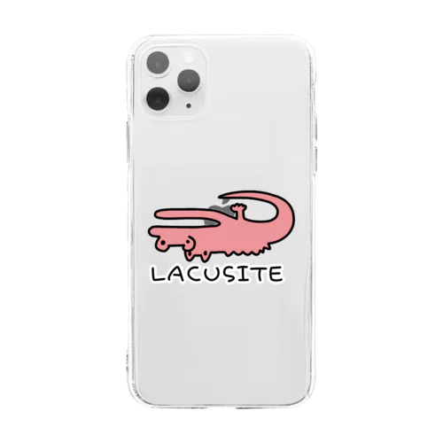 転ガリーターアリゲーター Soft Clear Smartphone Case