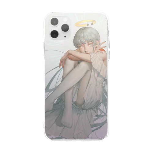 泣き虫りりぃちゃん Soft Clear Smartphone Case