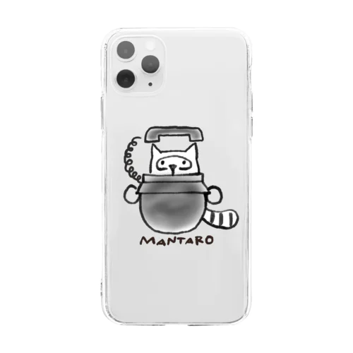 萬太郎 Soft Clear Smartphone Case