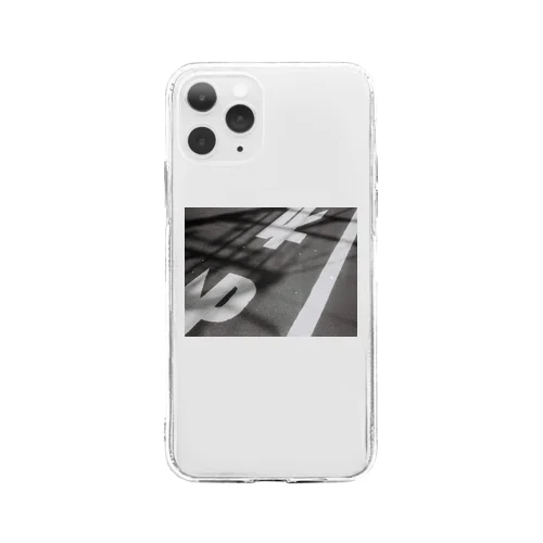 止まれ ない Soft Clear Smartphone Case