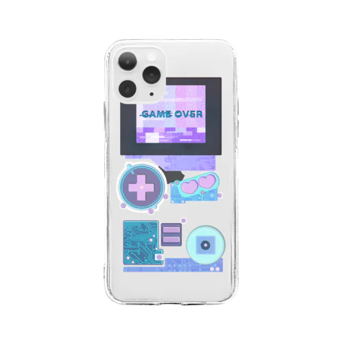 GAMEOVER Soft Clear Smartphone Case