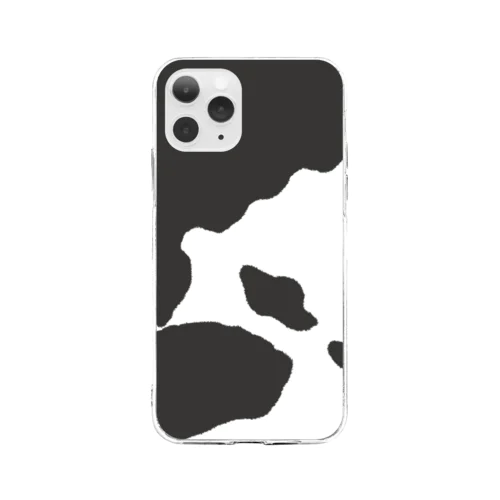 牛柄 Soft Clear Smartphone Case