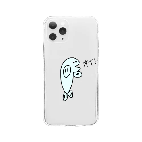 トビウオちゃん Soft Clear Smartphone Case