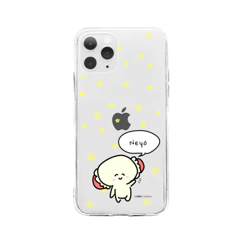 まくらちゃん すまほけーす Soft Clear Smartphone Case