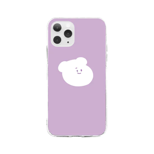 くまたま Soft Clear Smartphone Case