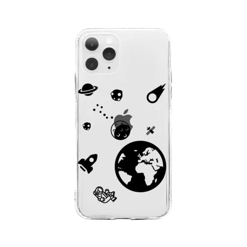 astronotes Soft Clear Smartphone Case