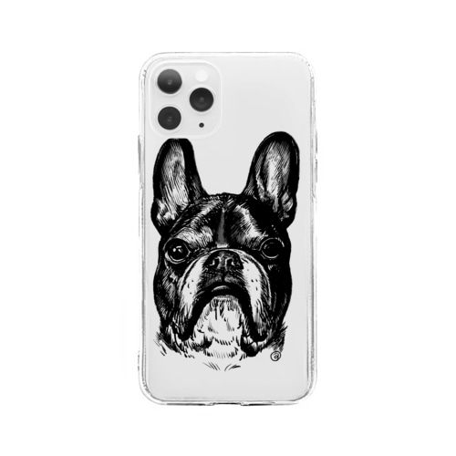 ドンの肖像 Soft Clear Smartphone Case
