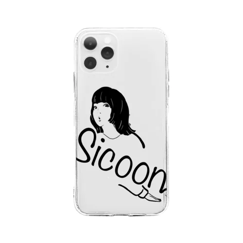 Sicoon girl シリーズ Soft Clear Smartphone Case