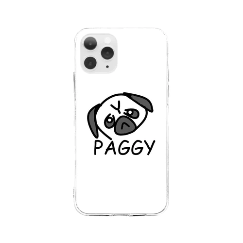 PAGGY  ソフトクリア　スマホケース ソフトクリアスマホケース