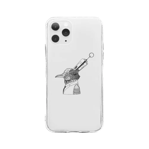 Mr.S・crow Soft Clear Smartphone Case