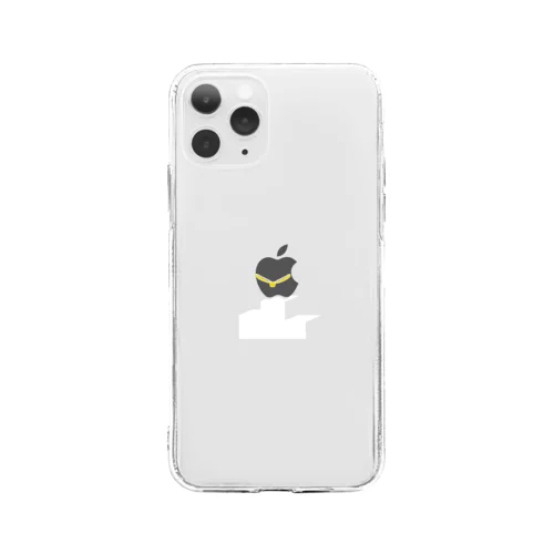 林檎のリンゴ11pro用 Soft Clear Smartphone Case