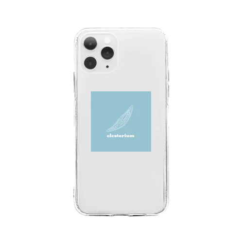 ミカヅキモ　スマホケース Soft Clear Smartphone Case