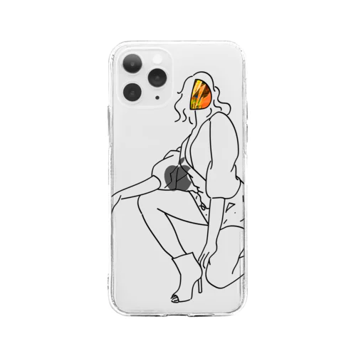 soysio040 Soft Clear Smartphone Case