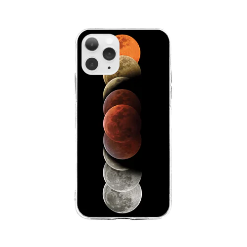 Lunar Eclipse iPhone Case ソフトクリアスマホケース