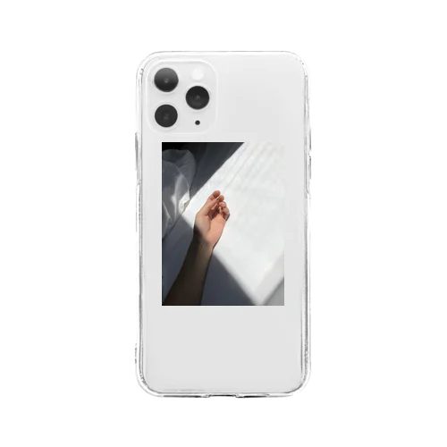 祖父の腕 Soft Clear Smartphone Case