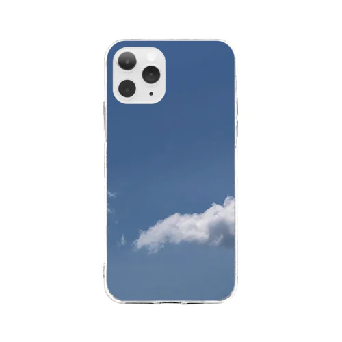 6月20日の雲 Soft Clear Smartphone Case