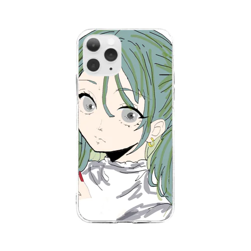 ゆめかわいい女の子 Soft Clear Smartphone Case