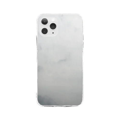 6月27日の雲 Soft Clear Smartphone Case