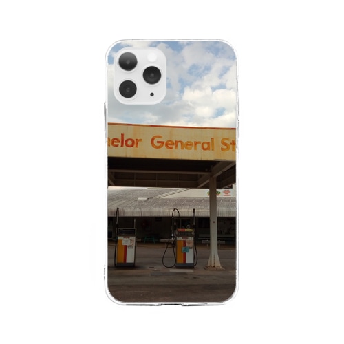 Black White Streets Soft Clear Smartphone Case