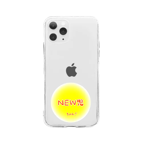 NEW児 ちのみご Soft Clear Smartphone Case