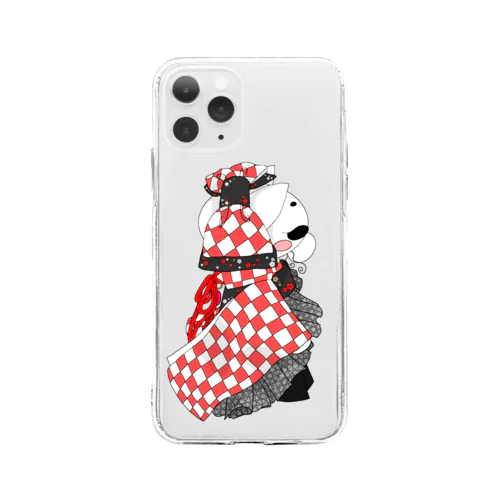 ハイカラな猫ちゃん Soft Clear Smartphone Case