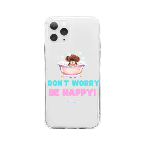 トイプードルのKUMA-CHAN. Soft Clear Smartphone Case