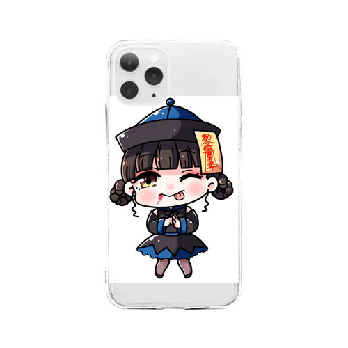 オリジナルキャラクター【ハロウィンバージョン🎃】 Soft Clear Smartphone Case