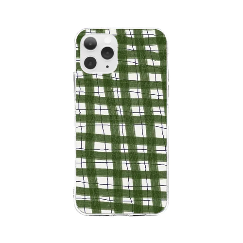 green Soft Clear Smartphone Case