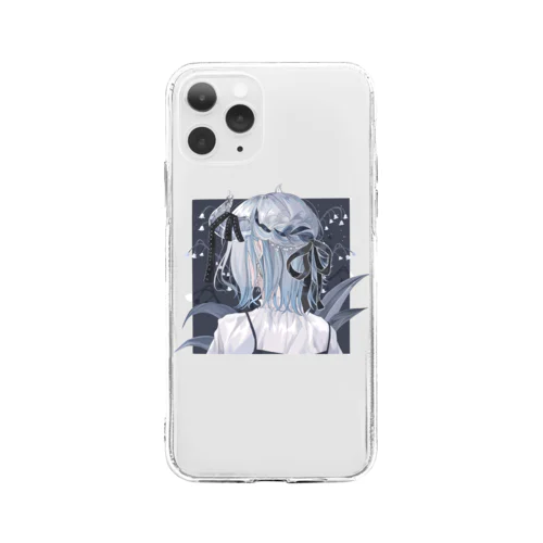 スズラン Soft Clear Smartphone Case