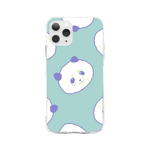 くじパンダ Ver.002 Soft Clear Smartphone Case