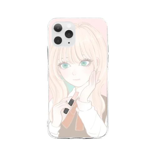 お化粧ちゃん Soft Clear Smartphone Case