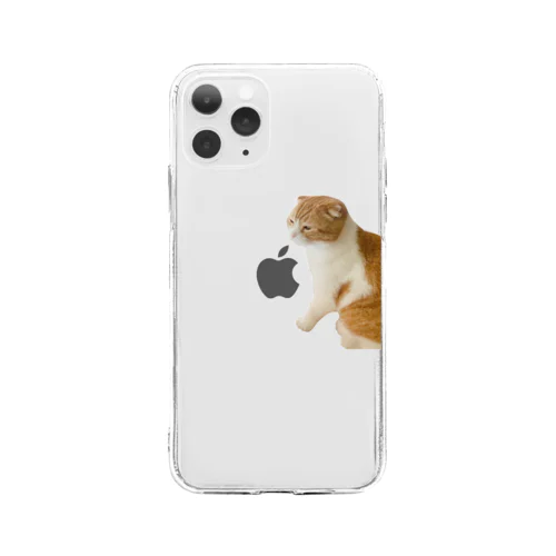 チー牛陰キャ猫めいまくん Soft Clear Smartphone Case