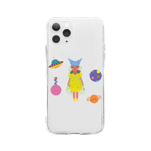 遠い星の子 Soft Clear Smartphone Case