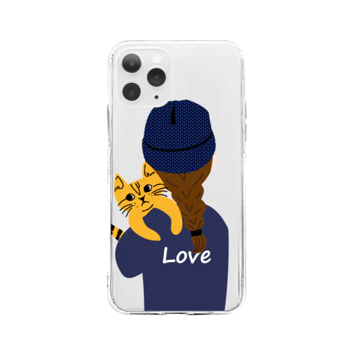 トラネコしまお、Love Soft Clear Smartphone Case