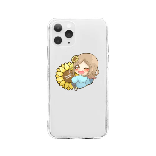 ひのまるCH新アイコン Soft Clear Smartphone Case