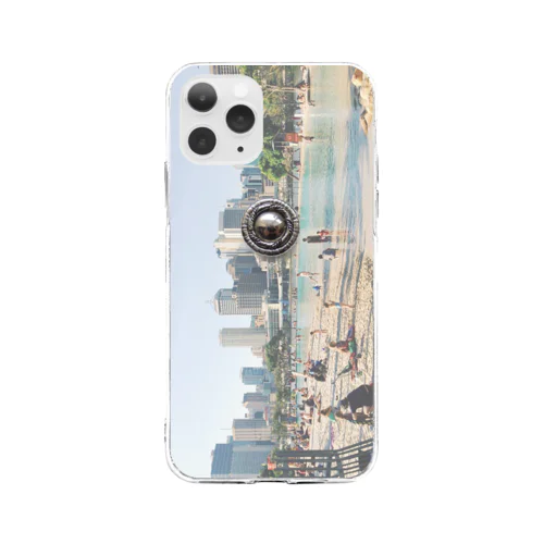 Southbank Beach Soft Clear Smartphone Case