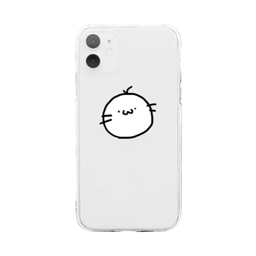 まるまるくん Soft Clear Smartphone Case