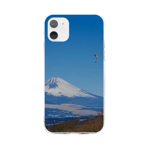 旦那スマホケース Soft Clear Smartphone Case