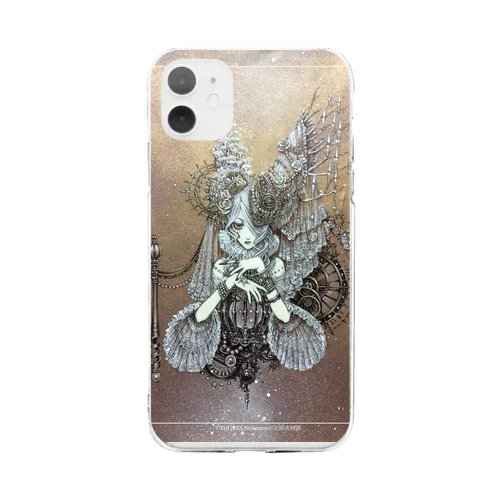 白姫の薔薇の願い事 Soft Clear Smartphone Case