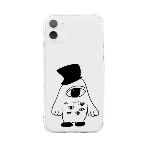 ひゃくめちゃん Soft Clear Smartphone Case