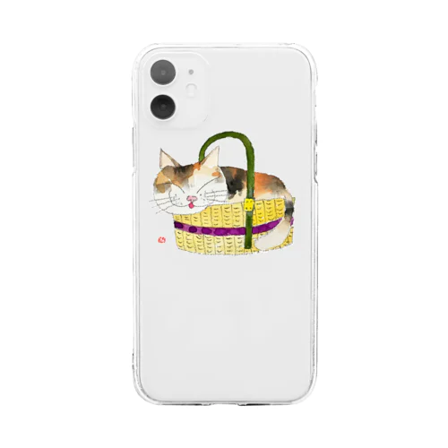 かご大好き Soft Clear Smartphone Case