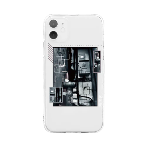 cell (両面) Soft Clear Smartphone Case