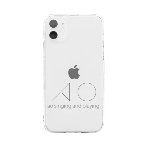 ao singing and playing Soft Clear Smartphone Case