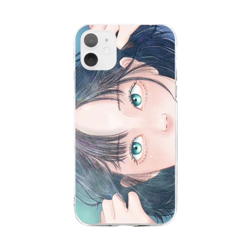 すっぴん Soft Clear Smartphone Case