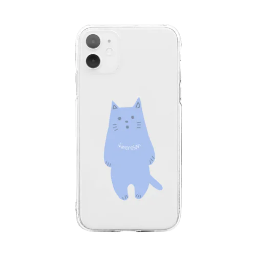 ikimonoねこさん Soft Clear Smartphone Case