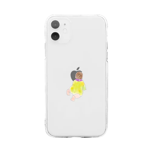 ハイハイさん Soft Clear Smartphone Case