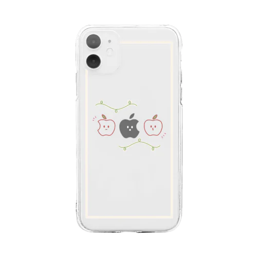 まちがいさがし。 Soft Clear Smartphone Case