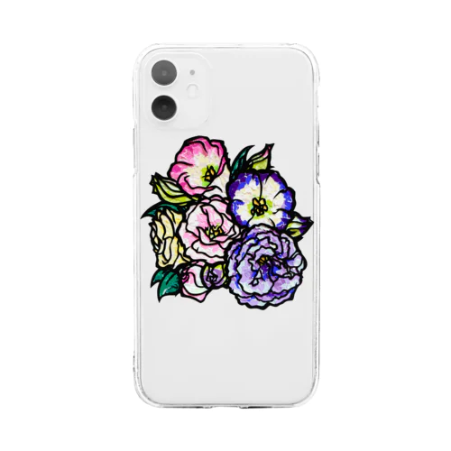 ki-bo-u Soft Clear Smartphone Case