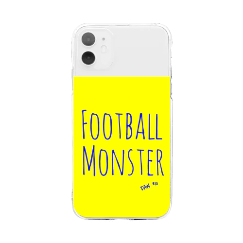 FOOTBALL     MONSTER Soft Clear Smartphone Case